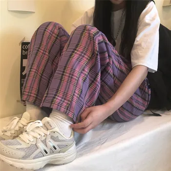 Harajuku Direct Pantaloni Carouri de Imprimare Vrac Buzunar de Pantalon pentru Femei și Bărbați În 2020 Japonia Hip Hop Streetwear Pantaloni Casual Unisex