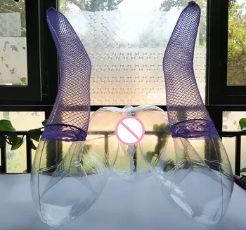 M forma Gonflabil Transparent Păpușă gonflabilă din PVC Păpuși Jucarii Sexuale Pentru Barbati Silicon 3D artificiale vagin Anus sex Masculin masturbator sexuelle