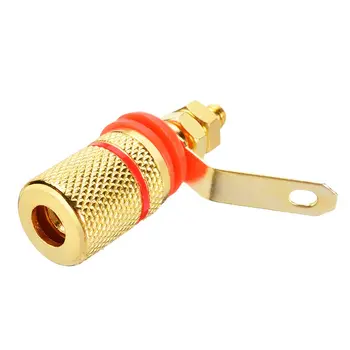 8pc 4mm Amplificator Difuzor Terminal Binding Post de Difuzor Terminal Banana Plug Socket Conector Placat cu Aur, Difuzor Adaptor Priza