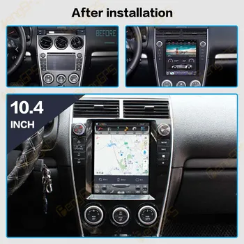 Android 8.1 Tesla Stil Radio Auto Ecran Vertical pentru Mazda6, Mazda 6 2002-2008 Navigare GPS Recorder stereo Multimedia auto