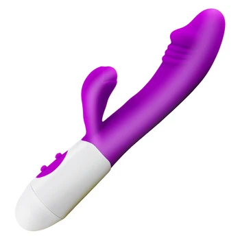 Rabbit Vibrator Realist Vibrații Vibrator din Silicon Vagin, Clitoris Stimula Baterii AAA Erotice jucarii Sexuale pentru Femei Masturbator