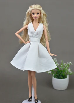 Papusa Rochii de Clasica Rochie de Seara Pur Manual Haine pentru Păpuși Barbie Pentru 1/6 BJD Papusa Cadou Accesorii Papusa de Fata Cadouri