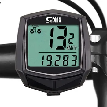 Negru Vitezometrul Calculator Pentru Biciclete Ciclu Kilometrajul Velocimetru Tahometru Digital Powermeter Bicicleta Power Meter Accesorii