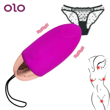 OLO 10 viteze Vibratoare Clitoris Vagin Stimulator Vibrator Ou rezistent la apa G-spot Masaj Jucarii Sexuale Pentru Femei Produse pentru Adulți