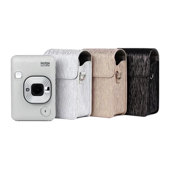 Fujifilm Instax mini Liplay Accesoriu Camera Artist Vopsea de Ulei din Piele PU Instant Camera Geantă de Umăr Protector Caz Acoperire Husă