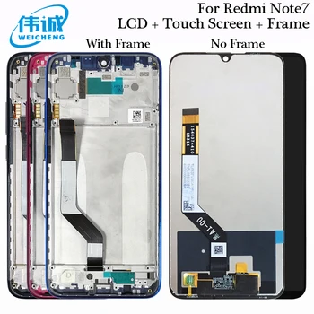 Testul Original Pentru Xiaomi Redmi Nota 7 Display LCD Touch Screen Digitizer Asamblare Pentru Xiaomi Nota 7 Pro tv LCD Senzor de Piese de schimb