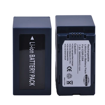 2PC CGR-D54 CGR D54 D54S Baterie Reîncărcabilă + LCD Rapidă Dual Incarcator pentru Panasonic CGA-D54S Baterie CGA-D220, CGA-D320 CGA-D54
