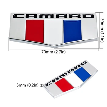 Pentru Chevrolet CAMARO Emblema Eticheta Autocolant 3d Auto Talie Lateral Corpul Portbagaj Decal Decor de Styling Auto Accesorii Dropshipping