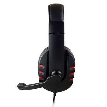 Căști Stereo Gaming Muzica Căști Microfon Control Volum Cu Cablu Adaptor Pentru Sony PS4 PlayStation 4