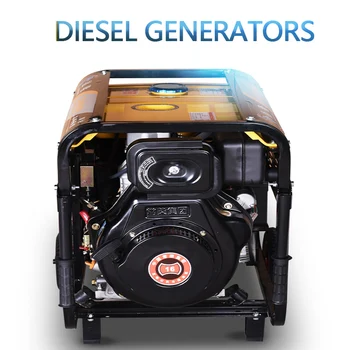 Silent Redus de Combustibil 3500W 220V Generator Diesel Seturi