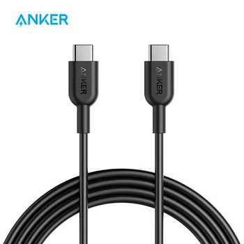 Anker PowerLine II USB-C la C 2.0 Cablu (6ft) USB-DACĂ Certificate cu Putere de Livrare,pentru MacBook,iPad,Pixel,Huawei Matebook etc