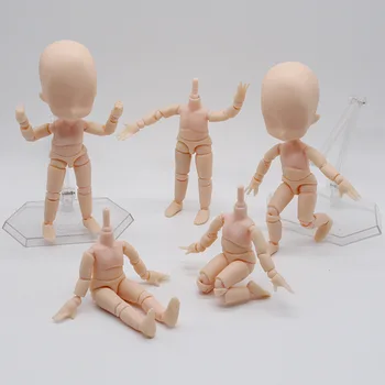 Mobile BJD Papusa Corp Comun cu Stand de Moda DIY Prop 15cm 1/12 Nud Păpuși, Jucării Mini Baby Acțiune Figura Jucarii