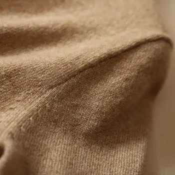 2020 primăvara și toamna noi cashmere cardigan subțire secțiunea femei pe mijlocul lungimii libere leneș tricotate sacou V-neck