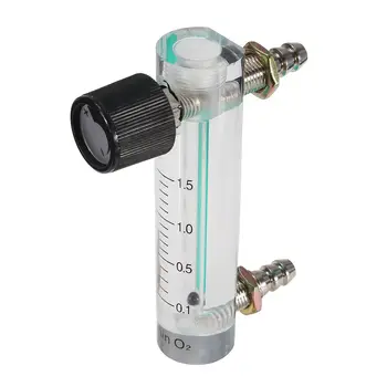 Oxigen Debitmetru De Aer 0-1.5 LPM 1,5 L Debitmetru cu Supapa de Control pentru Oxigen, Aer, Gaz