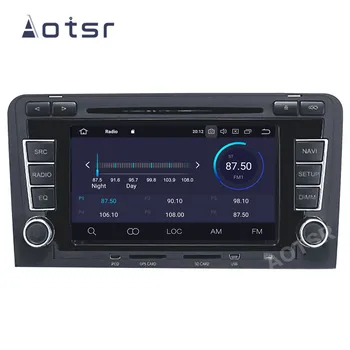 AOTSR Android 10 Player Auto 2 Din Unitatea de Cap Pentru AUDI A3 2003 - 2013 GPS Auto Navigatie casetofon DSP Radio IPS Multimedia