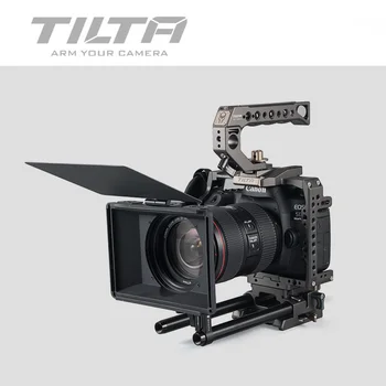Tilta MB-T15 Mini Mat Cutie pentru DSLR mirrorless camere mattebox inel obiectiv 55mm 58mm 77mm 67mm 52mm pentru BMPCC 4K, 6K A7 GH5 5D4