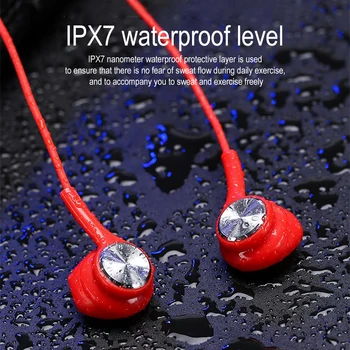 Noile Căști fără Fir Bluetooth Magnetic Stereo Sport Cască IPX7 rezistent la apă fără Fir Căști cu Microfon pentru Smartphone-uri UM
