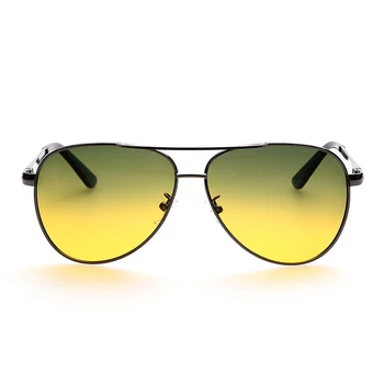 LONSY Mens Noi Polarizate de Conducere de Noapte ochelari de Soare Brand Galben Lentile de Conducere de Noapte Ochelari Ochelari Reduce efectul de Orbire
