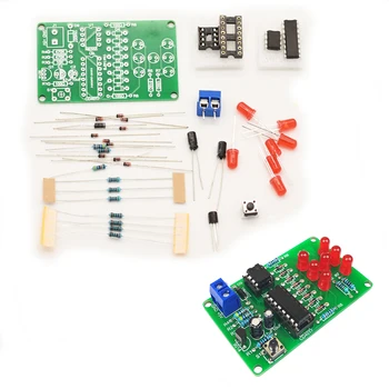 DIY kit electronice Electronice zaruri Distractiv de sudare practic Cu conexiune inversă protecție(fără baterie)