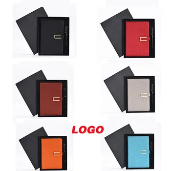 PU Piele de Culoare Imitație de Piele Afaceri Notebook-uri/Publicitate Personalizate LOGO-ul Companiei de Cooperare de Afaceri Cadouri de Birou Notepad