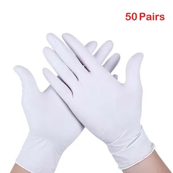 100buc Mănuși de Unică folosință Non Latex Non Vinil, Nitril Ultra-subțire Mănuși de Calitate Pentru Igiena zonelor en-Gros Marimea M L XL