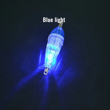 S2845 2 buc/Lot Mini LED Scădere Profundă Pescuit Subacvatic Calmar Pește Momeală Flash de Lumină Lampă de Accesorii de Pescuit de Înaltă Calitate, New Float