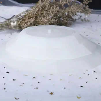 1 Set Cristal Rășină Epoxidică Mucegai Rotundă cu Trei straturi 3D Tava de Fructe de Turnare Mucegai Silicon Meserii DIY Ornamente fabricarea de Unelte