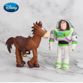 Disney 7pc păpușă jucărie mobilizare parte papusa Woody/Buzz an-lumina/Tracy/îmbrățișare dragon biroul de mână jucării micro-piese de colecție de jucării