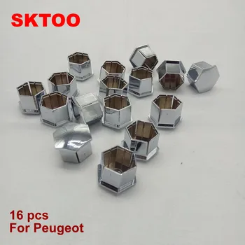 SKTOO16pcs butucului Roții cu șurub capac dedicat roții cu șurub anti capac protecție pentru Peugeot 207 3008 301 307 308 2008 408 508 207 407