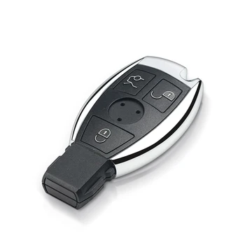 KEYYOU Inteligent de la Distanță Cheie Shell Fob Pentru Mercedes Benz An 2000+ NEC și BGA Stil 3 Butoane Cheie de Caz