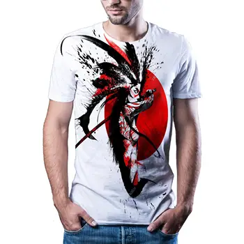 Noul T-shirt pentru bărbați de înaltă calitate pentru bărbați T-shirt, cu mâneci scurte model 3D imprimate pentru bărbați T-shirt de moda frumos T-shirt