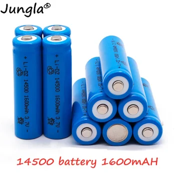 2020 Original 14500 Baterie original 14500 Baterie 3.7 V 1600mAh Baterii cu litiu baterii reîncărcabile Li-ion