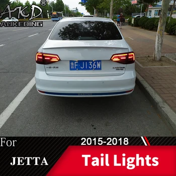 Coada de Lampa Pentru Auto VW Jetta-2018 Jetta Mk6 spate cu LED-uri Lumini proiectoare Ceata Lumini de Zi DRL Tuning Auto Accesorii