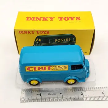 Mulțime De 5pcs Atlas 1/43 Dinky Toys 25BV Pentru Furgon Poștale P~geot D. 3.Un Albastru turnat sub presiune Modele de masini de Jucarie Auto Cadou