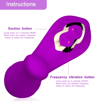 Vaginul Supt Vibrator Cu 10 Viteze Vibratoare Fraier Sex Oral De Aspirație Stimulare Clitoris Masturbari Erotic Pentru Adulti Sexuale