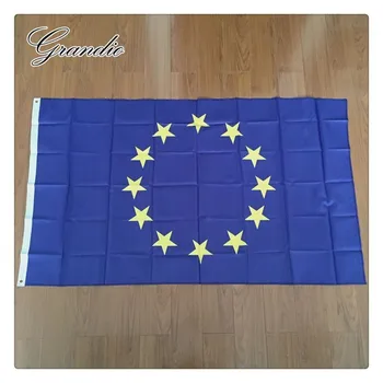 Steagurile europene UE Europa 90x150cm Poliester Franța, Germania, Irlanda, Elveția, UK, Spania, Polonia, Slovacia Drapelul Național și Banner
