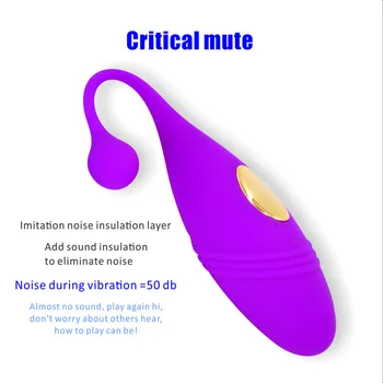 Chilotei de la Distanță fără Fir Vibrator de Control Chilotei Vibratoare Ou Portabil Dildo Vibrator punctul G Masturbari jucarii Sexuale pentru Femei