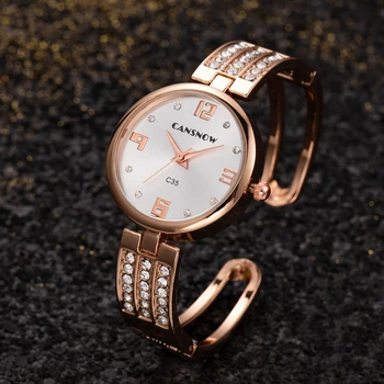 Femei Ceasuri de Top de Brand de Lux Cuarț Ceas de mână Stras Mic Ceasuri din Oțel Inoxidabil Curea Rochie Ceas reloj mujer
