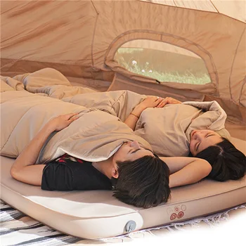 Naturehike Auto-umflarea Pliere Pad de Dormit Confortabil Portabil Rezistenta la Uzura Îngroșat Saltea de Camping NH20FCD08