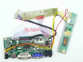 Yqwsyxl Control Board Monitor Kit pentru B141EW03 V3 B141EW03 VB HDMI + DVI + VGA LCD ecran cu LED-uri Controler de Bord Driver