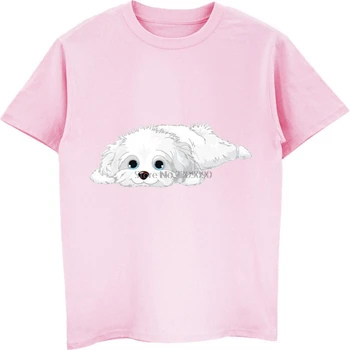 Noi Dragut Catelus Beagle de Imprimare T-shirt pentru Bărbați pentru Femei din Bumbac Tricou Maneca Scurta Casual Unisex Fierbinte Vinde Tricouri Hip Hop Teuri Topuri