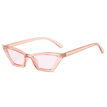 OEC CPO Femei Pisica Ochi ochelari de Soare pentru Femei Brand Design Vintage Cadru Mic Rosu Negru Ochelari de Soare Barbati Nuante UV400 O69