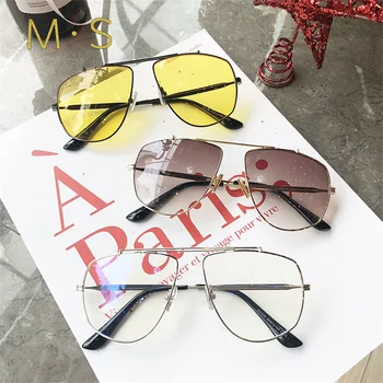 MS 2019 Pilot de ochelari de Soare de Brand Designer de ochelari de Soare pentru Barbati Ochelari de Soare pentru Femei de Moda de Lux Decor Clasic Rame de Ochelari