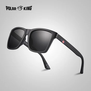 POLARKING Brand Design Retro Clasic Polarizat ochelari de Soare Barbati de Conducere Pescuit Pătrat Shades Ochelari de Soare Pentru bărbați Ochelari