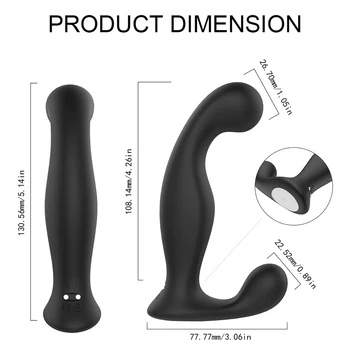 Zerosky USB de Încărcare la Distanță Anal Plug Încălzire sex Masculin, Prostata Masaj Vibrator Dop de Fund orgasm la punctul G Jucarii Sexuale Pentru Ment Orgasm