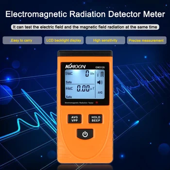 GM3120 Radiații Electromagnetice Detector Meter Dozimetru Tester Contor pentru câmp electric radiații câmp magnetic de emisie
