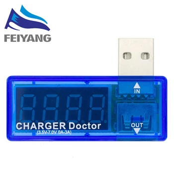10BUC Display Digital Fierbinte Mini USB Alimentare Curent Tensiune de Metru Tester Portabil Mini Curent și Tensiune Detector Încărcător Doctor