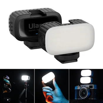 Ulanzi VL30 Mini Video cu LED-uri de Lumină Pe Lumină aparat de Fotografiat pentru iPhone 12 Pro Max Smartphone Gopro Camera DSLR Cu Rece Pantof Baterii