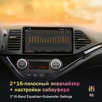 EKIY DSP Autoradio Android 10 Pentru Toyota Land Cruiser Prado 120 2004 - 2009 Radio Auto Multimedia Video Player Navigatie GPS DVD