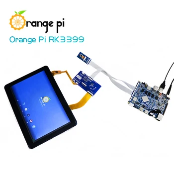 Orange Pi RK3399 10.1 inch culoare Negru Ecran Tactil LCD și Panou de Afișaj Ecran